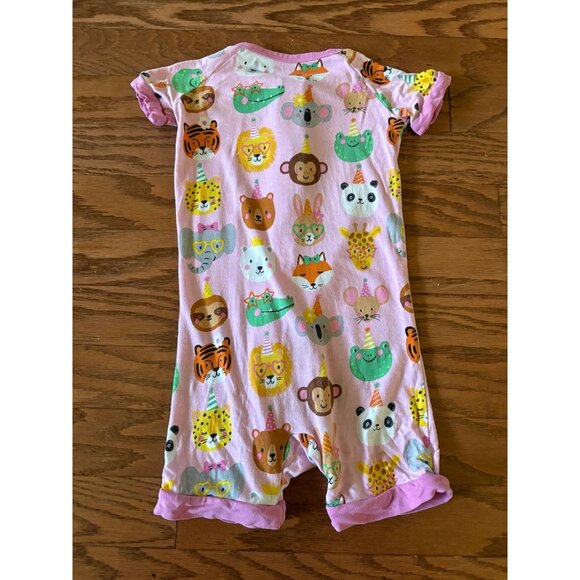 Little Sleepies Pink Party Pals Shorty Zippy - Picture 2 of 3